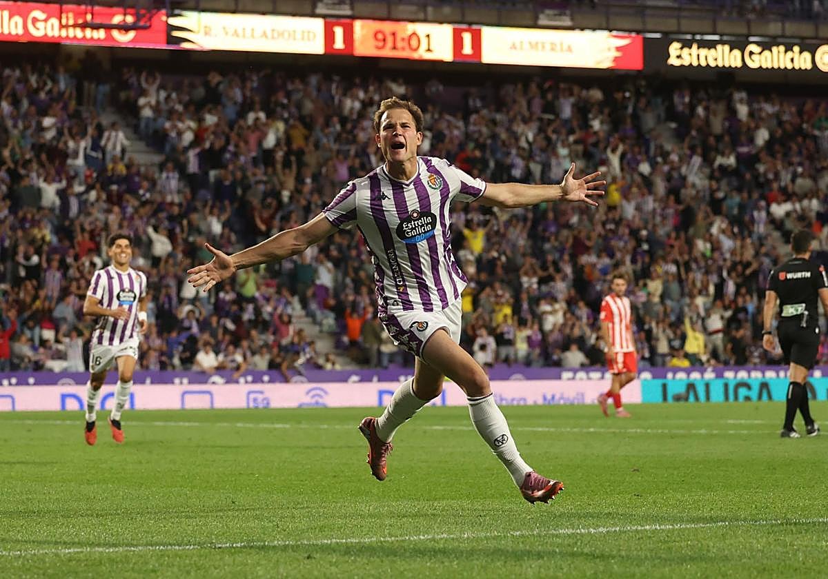 Así te hemos contado la victoria del Pucela ante el Almería en Zorrilla