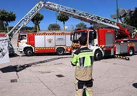 Imagen de archivo de los Bomberos de Burgos.