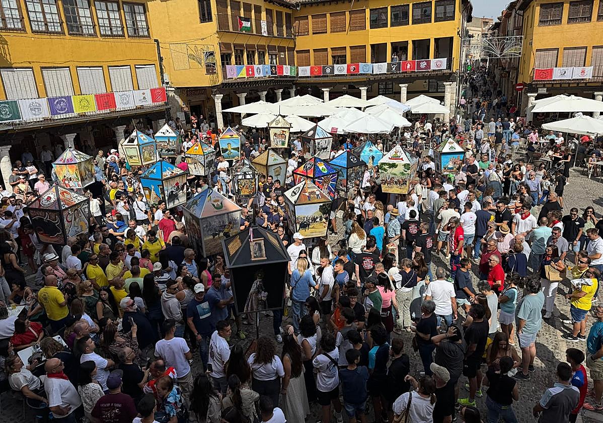 Concurso de faroles de Tordesillas.
