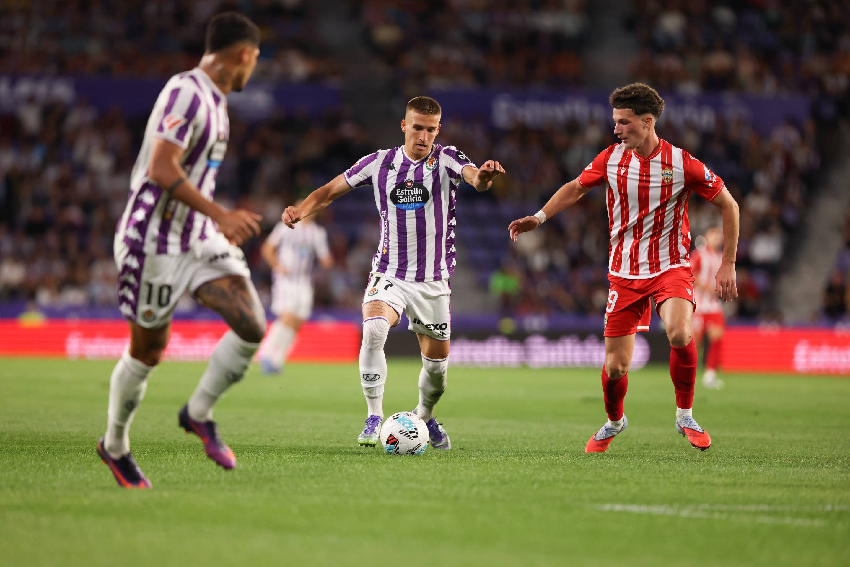 La victoria del Pucela ante el Almería, en imágenes