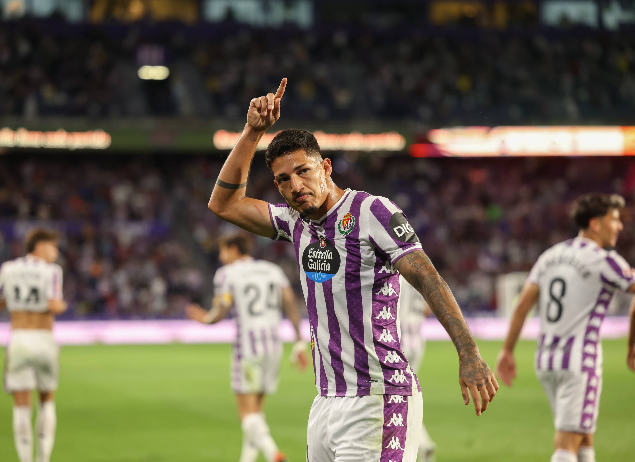 La victoria del Pucela ante el Almería, en imágenes