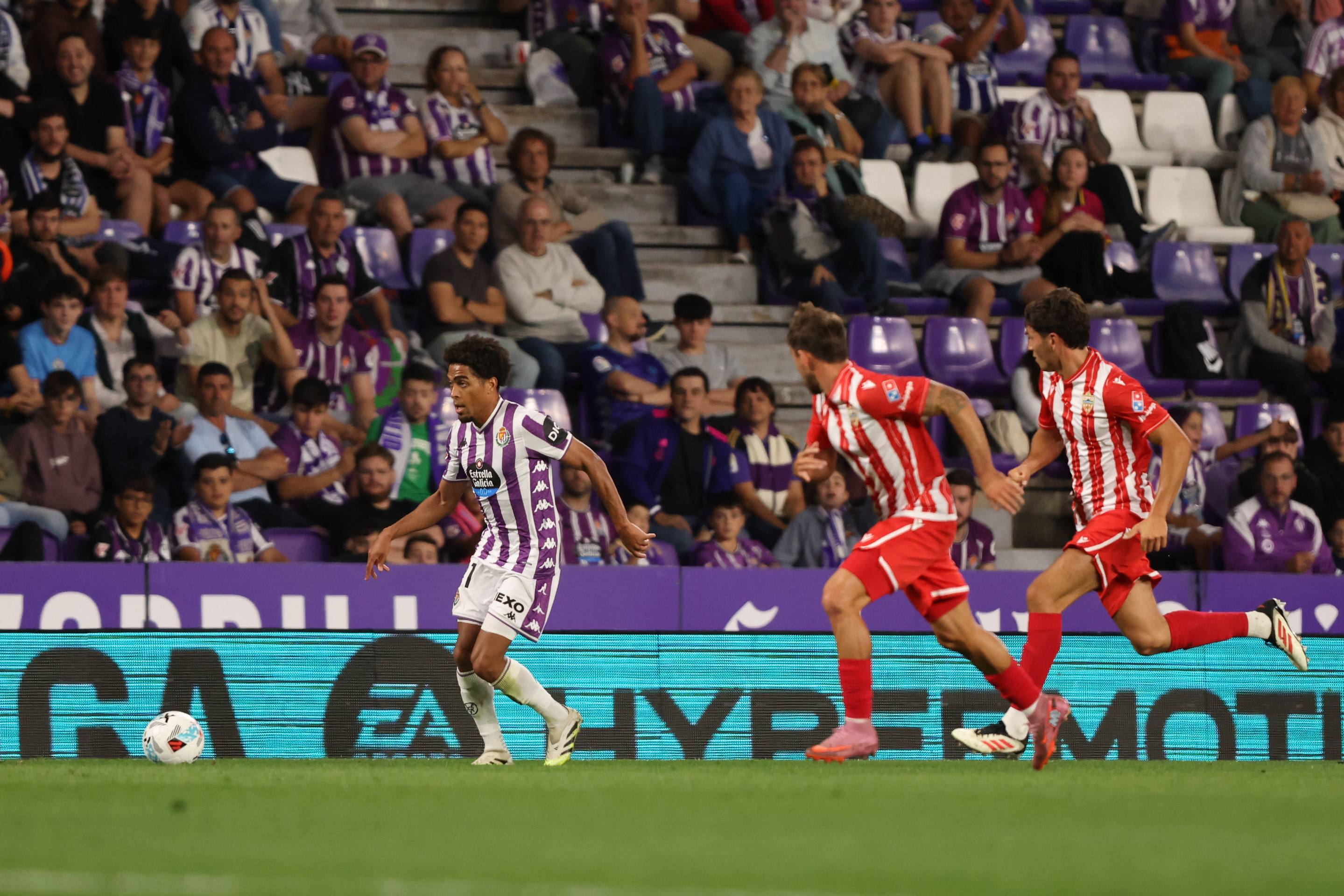 La victoria del Pucela ante el Almería, en imágenes