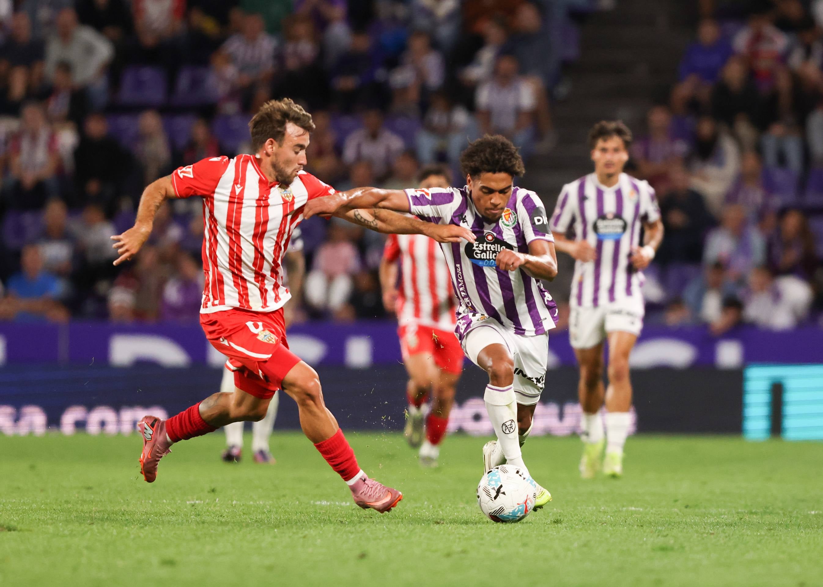 La victoria del Pucela ante el Almería, en imágenes