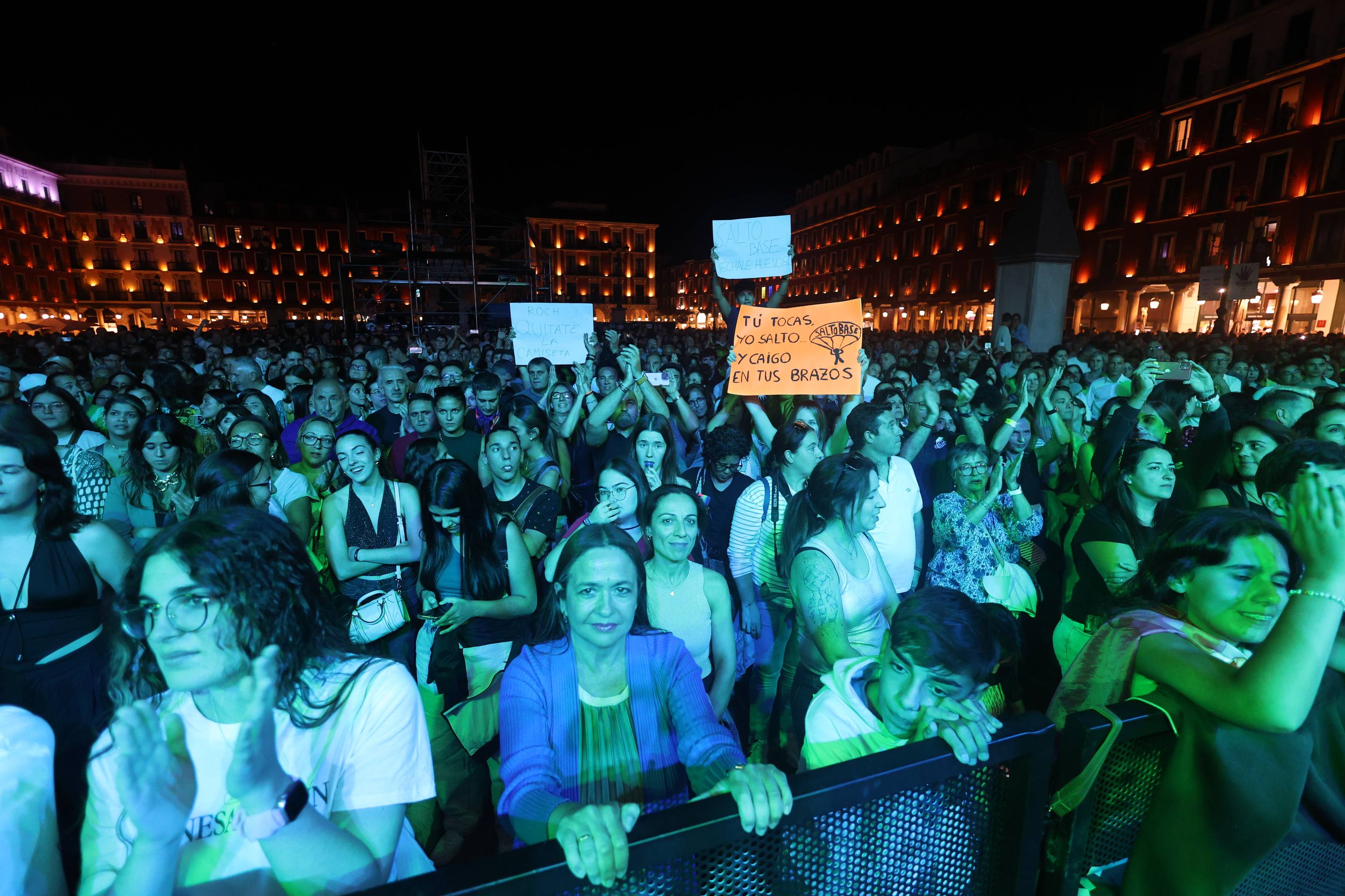 Las imágenes del concierto de Salto Base