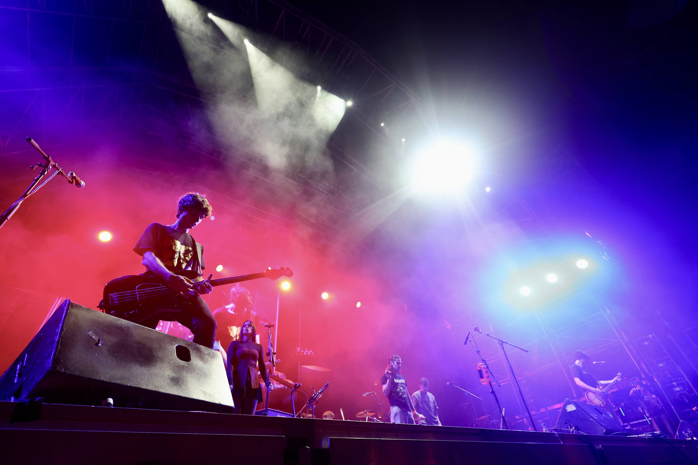 Las imágenes del concierto de Salto Base