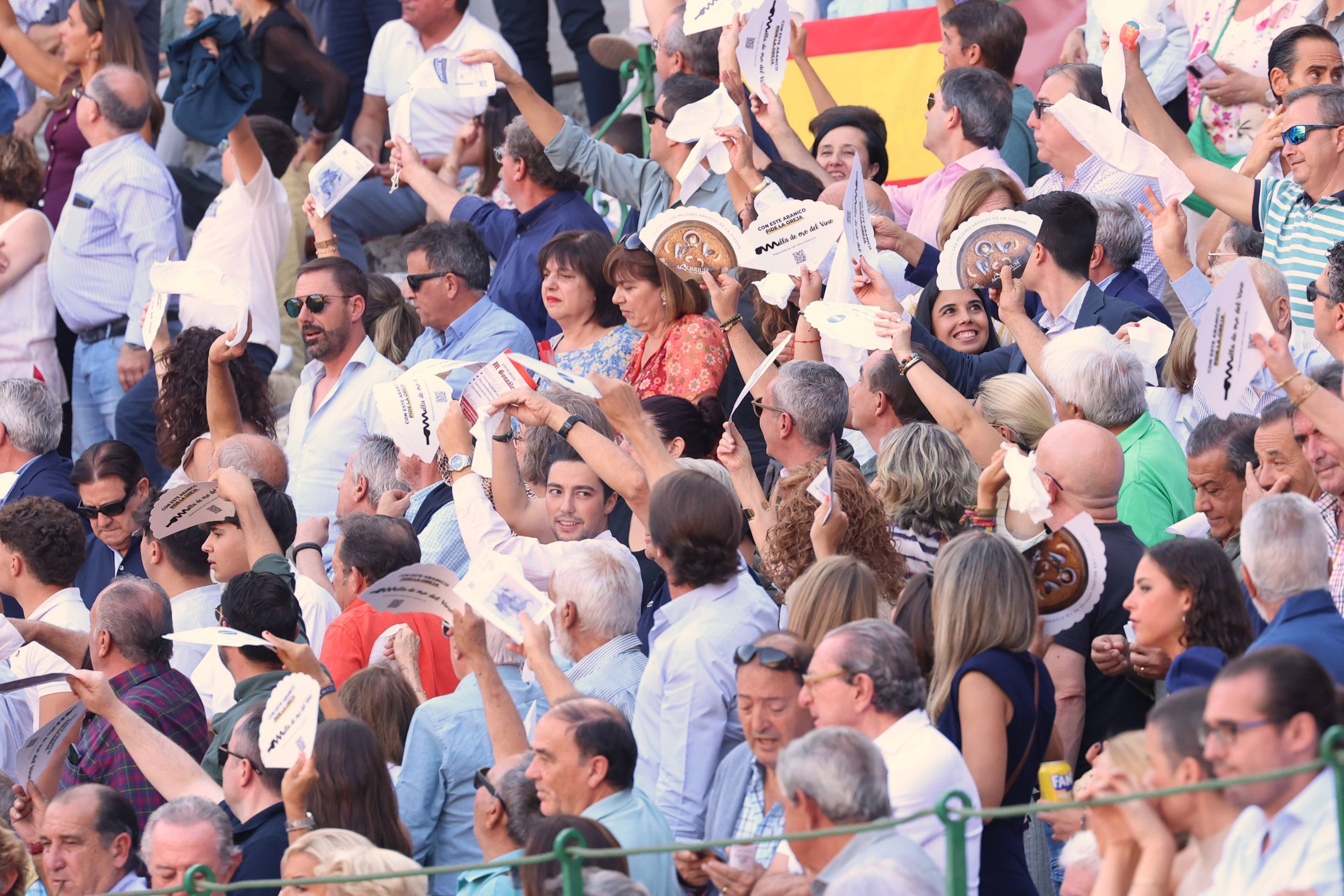 La corrida de toros de Uceda Leal, Jiménez Fortes y Rufo, en imágenes