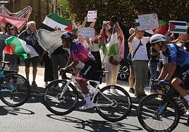 La Vuelta Ciclista a España a su paso por La Granja de San Ildefonso