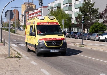 Hospitalizado un ciclista de 15 años tras un accidente en la avenida de Salamanca