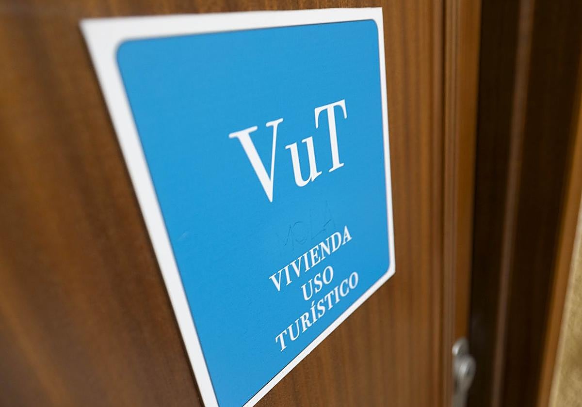 Imagen de archivo de una vivienda de uso turístico en Castilla y León.