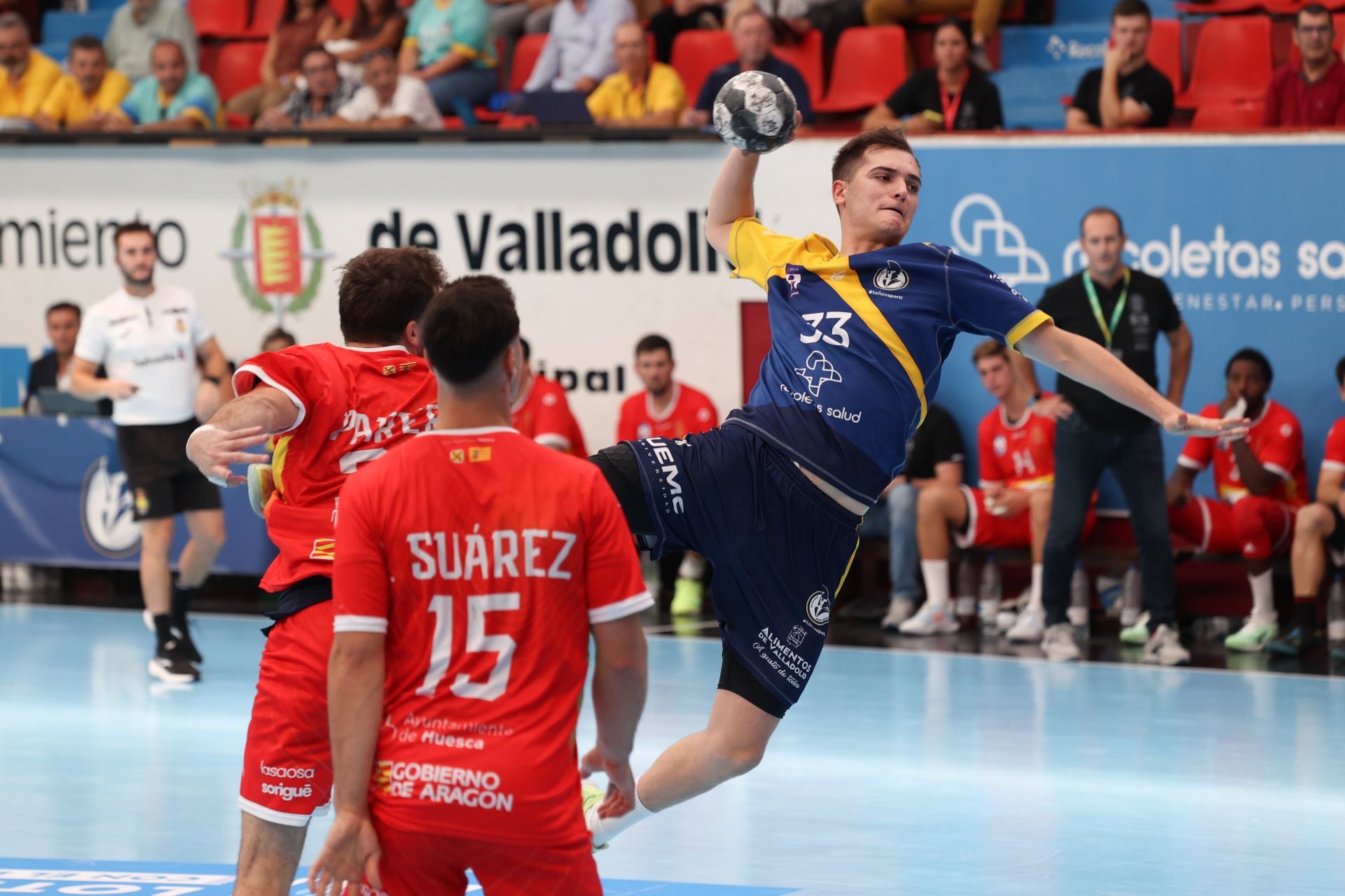 La victoria del Atlético Valladolid frente a Badá Huesca en imágenes