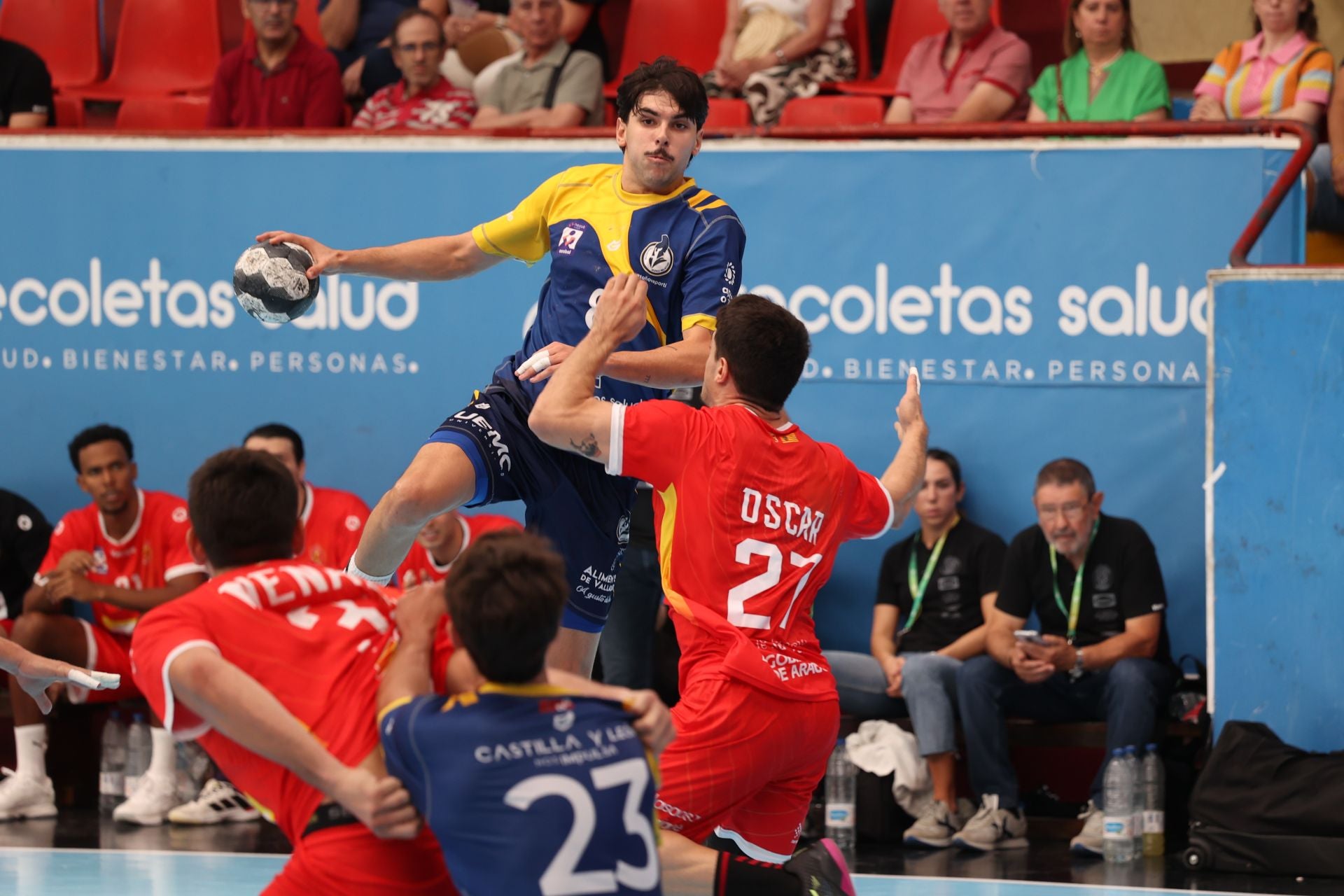 La victoria del Atlético Valladolid frente a Badá Huesca en imágenes