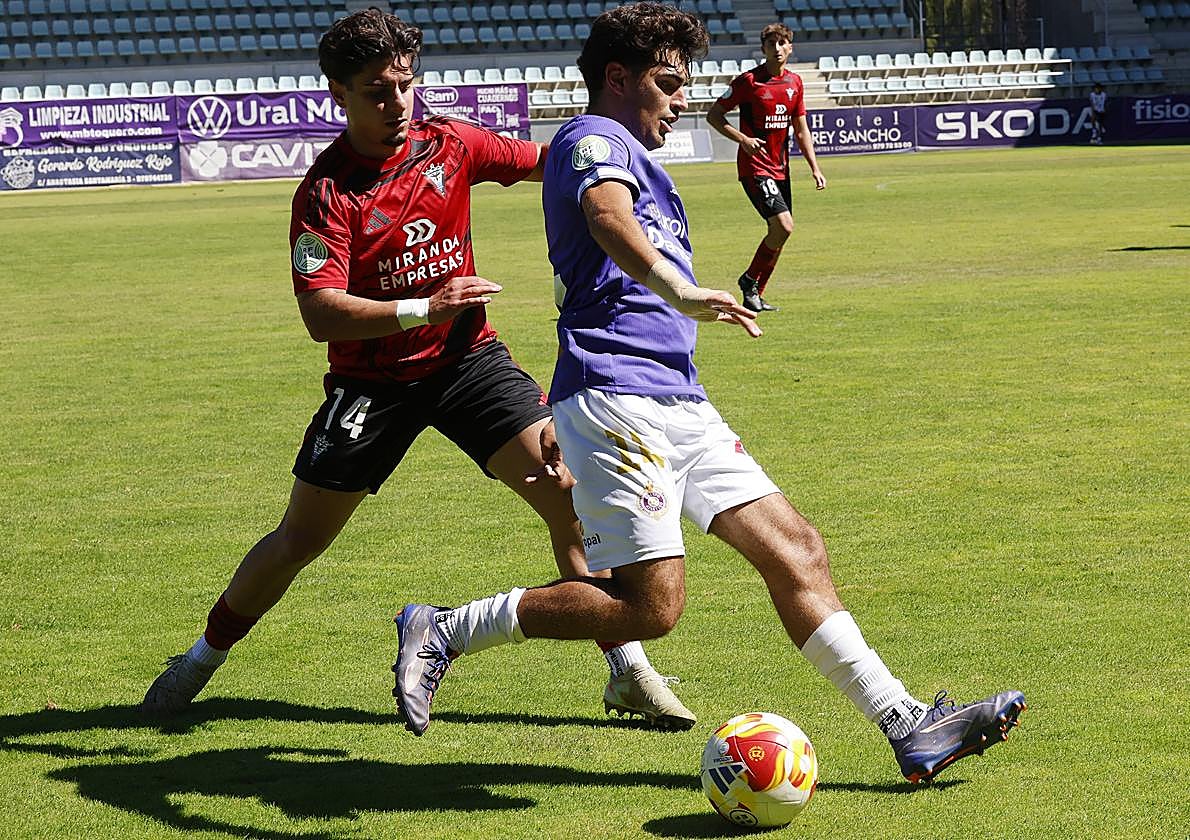 El Palencia Cristo Atlético se ha impuesto este domingo en La Balastera al Mirandés B.