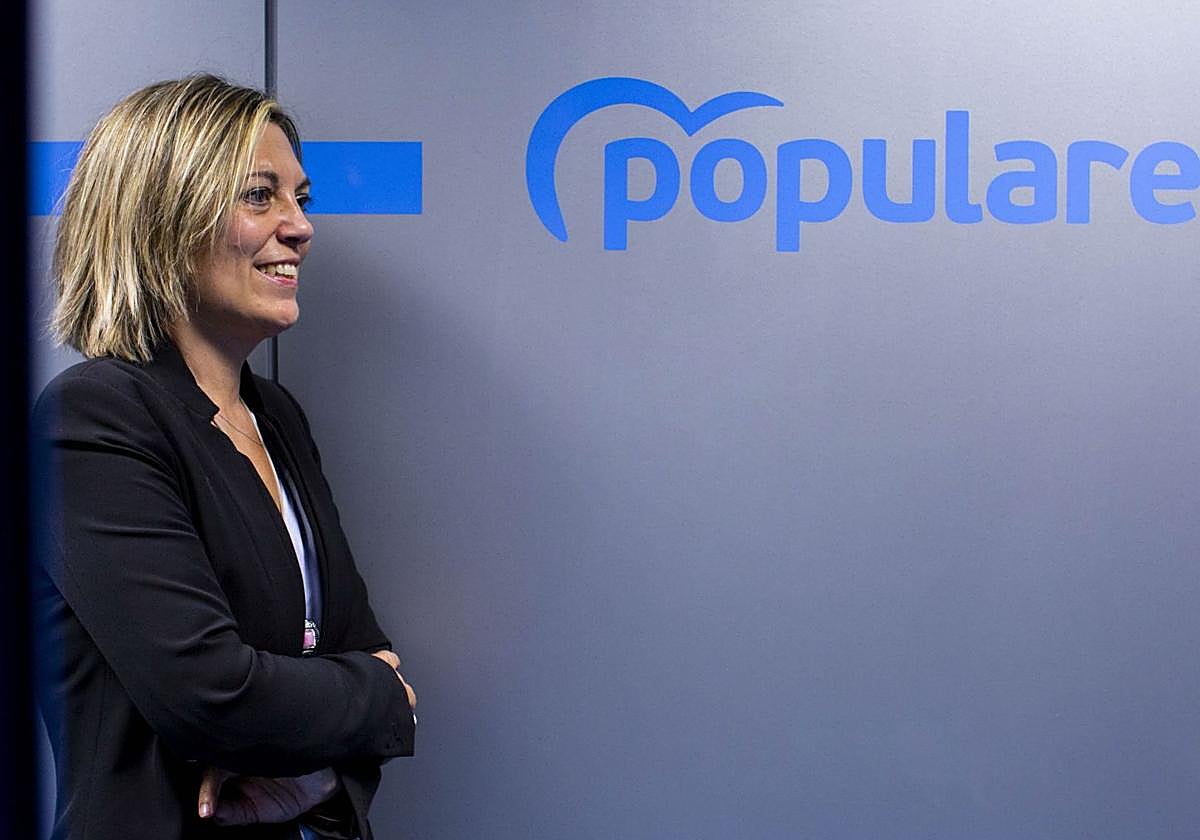 La palentina Milagros Marcos, en una imagen de archivo.