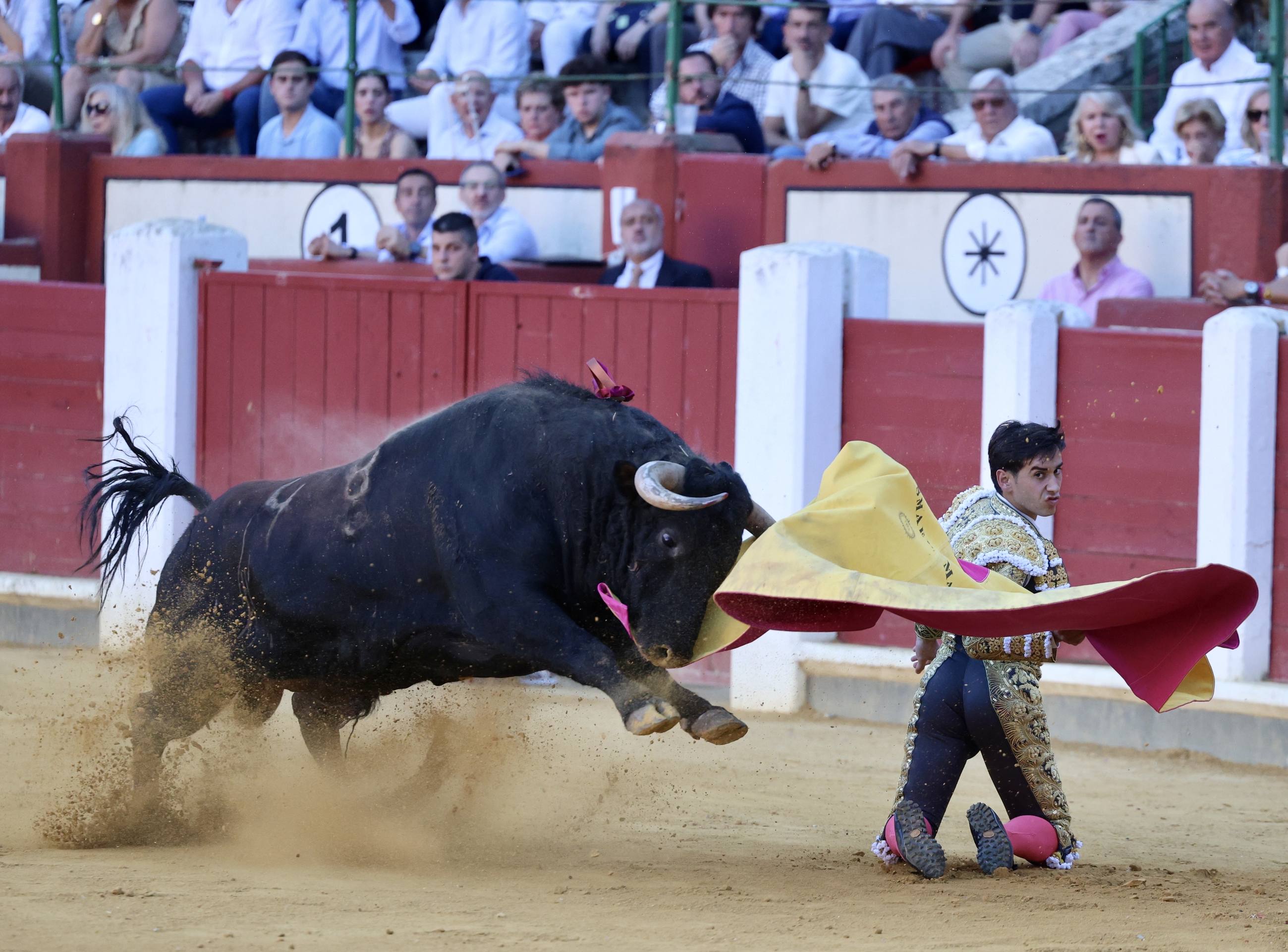 La corrida de El Fandi, Escribano e Ismael Martín, en imágenes