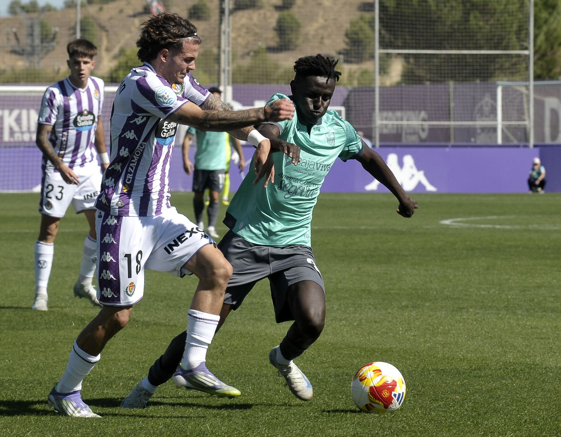 Fotos del partido entre la Segoviana y el Valladolid B