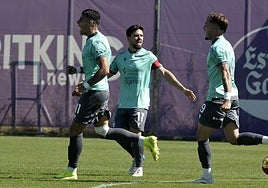 Partido entre el Valladolid y la Gimnástica Segoviana