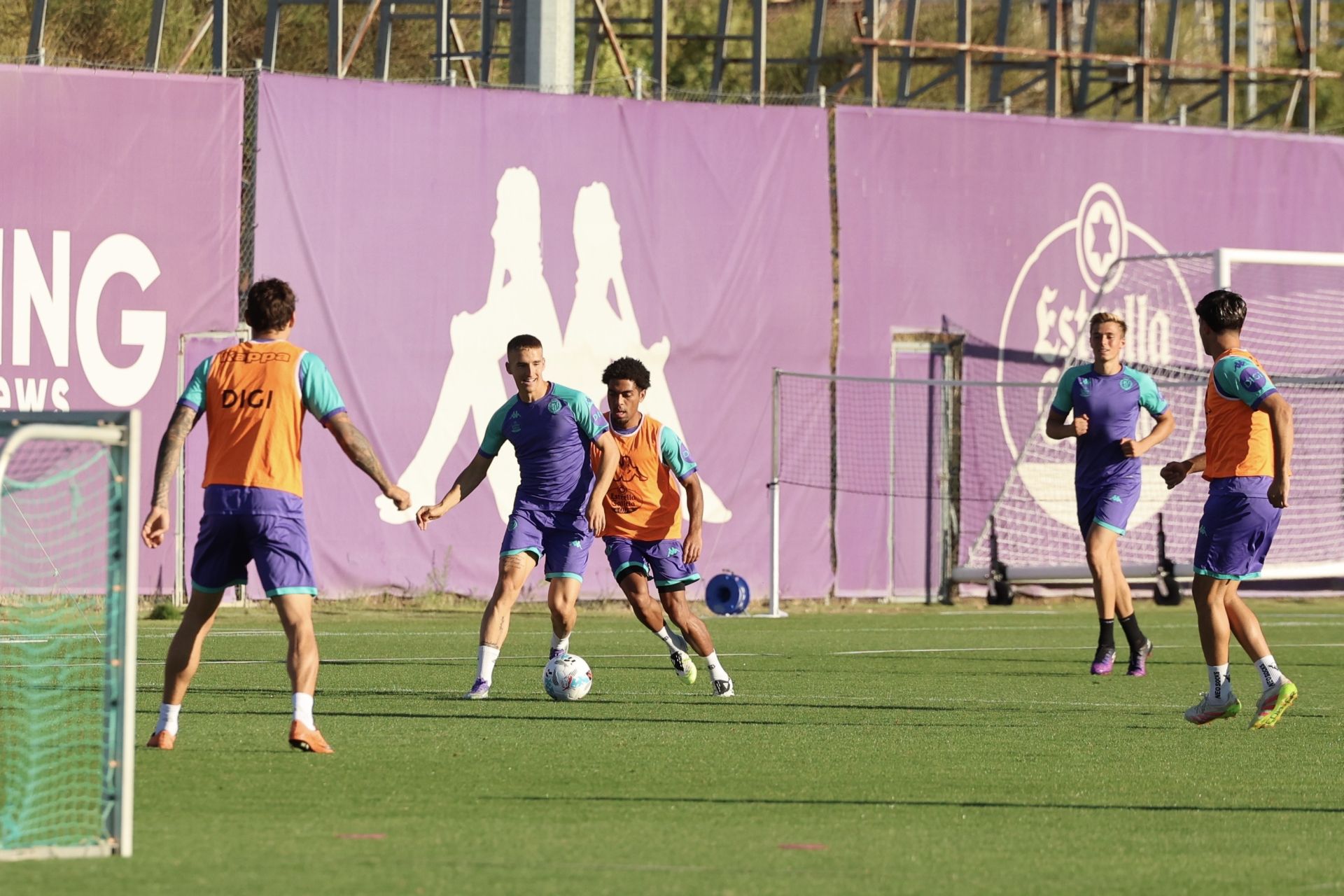 El entrenamiento de este lunes del Real Valladolid en imágenes