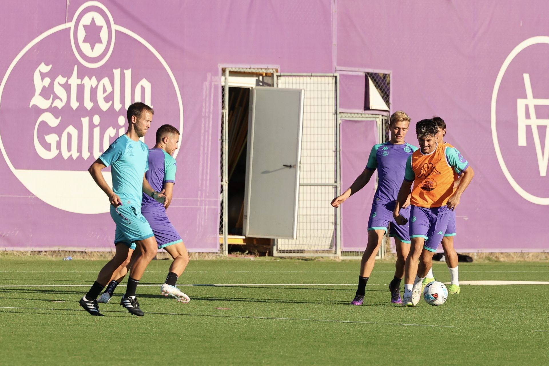 El entrenamiento de este lunes del Real Valladolid en imágenes