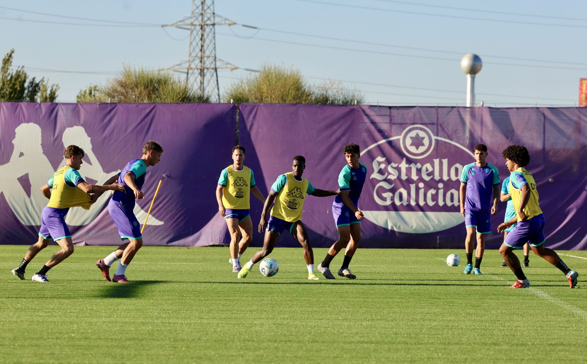 El entrenamiento de este lunes del Real Valladolid en imágenes