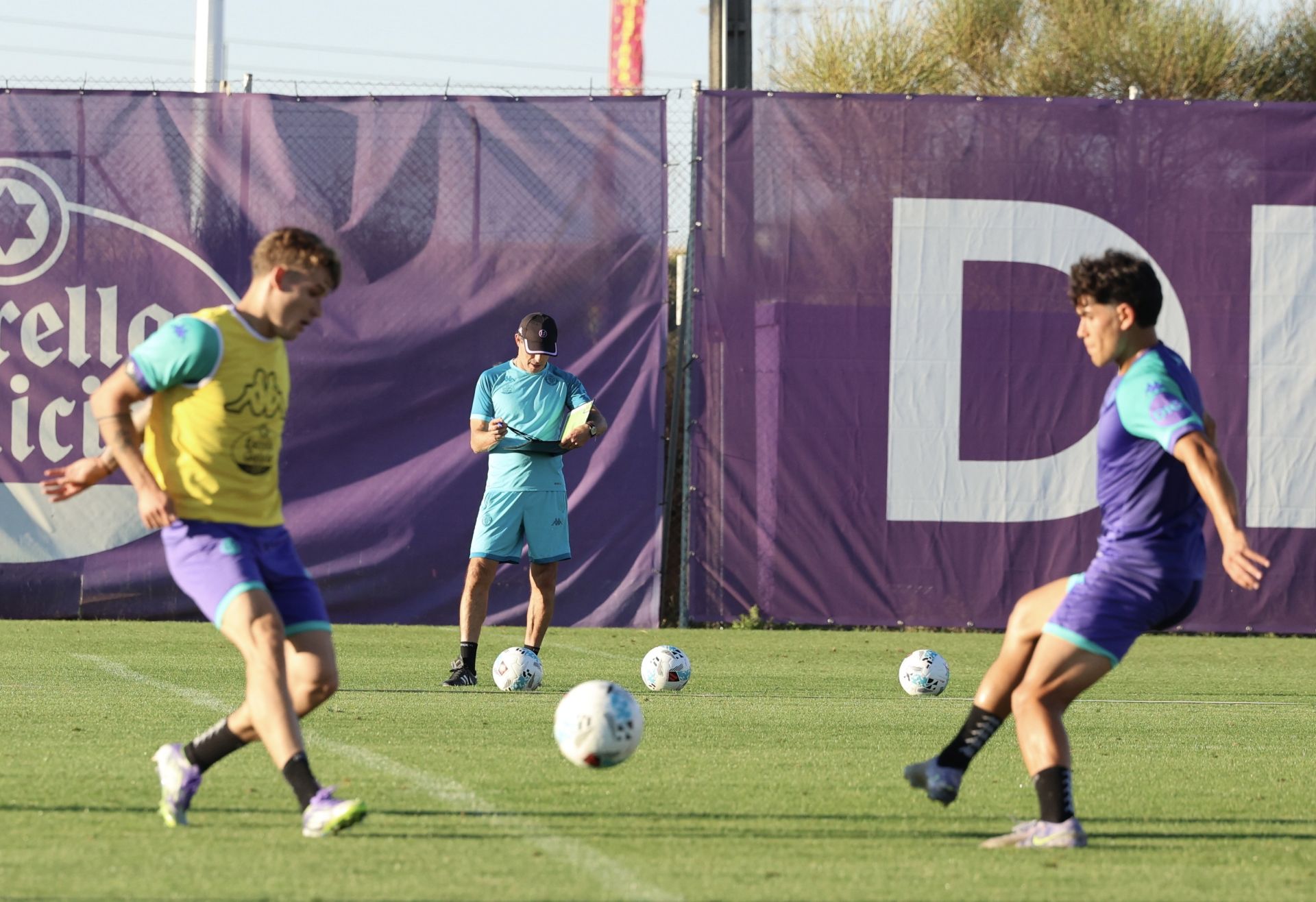 El entrenamiento de este lunes del Real Valladolid en imágenes