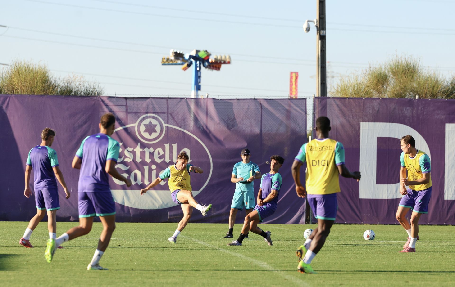 El entrenamiento de este lunes del Real Valladolid en imágenes