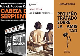Las portadas de los libros recomendados de la semana.