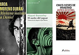 Portadas de los libros de la semana.