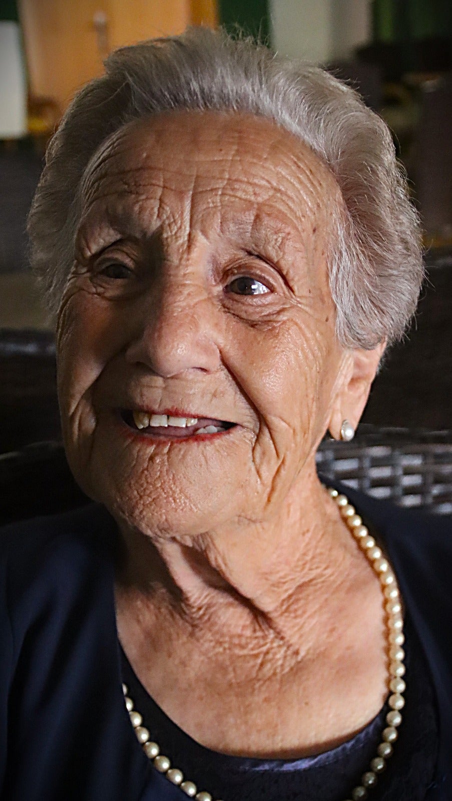 Así celebró la riosecana María Milán su siglo de vida