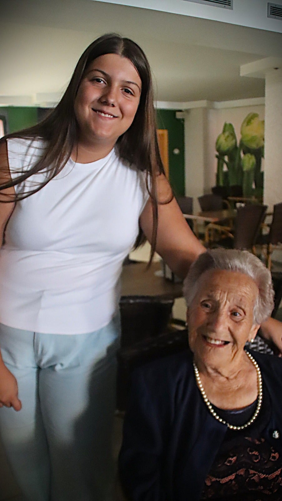 Así celebró la riosecana María Milán su siglo de vida