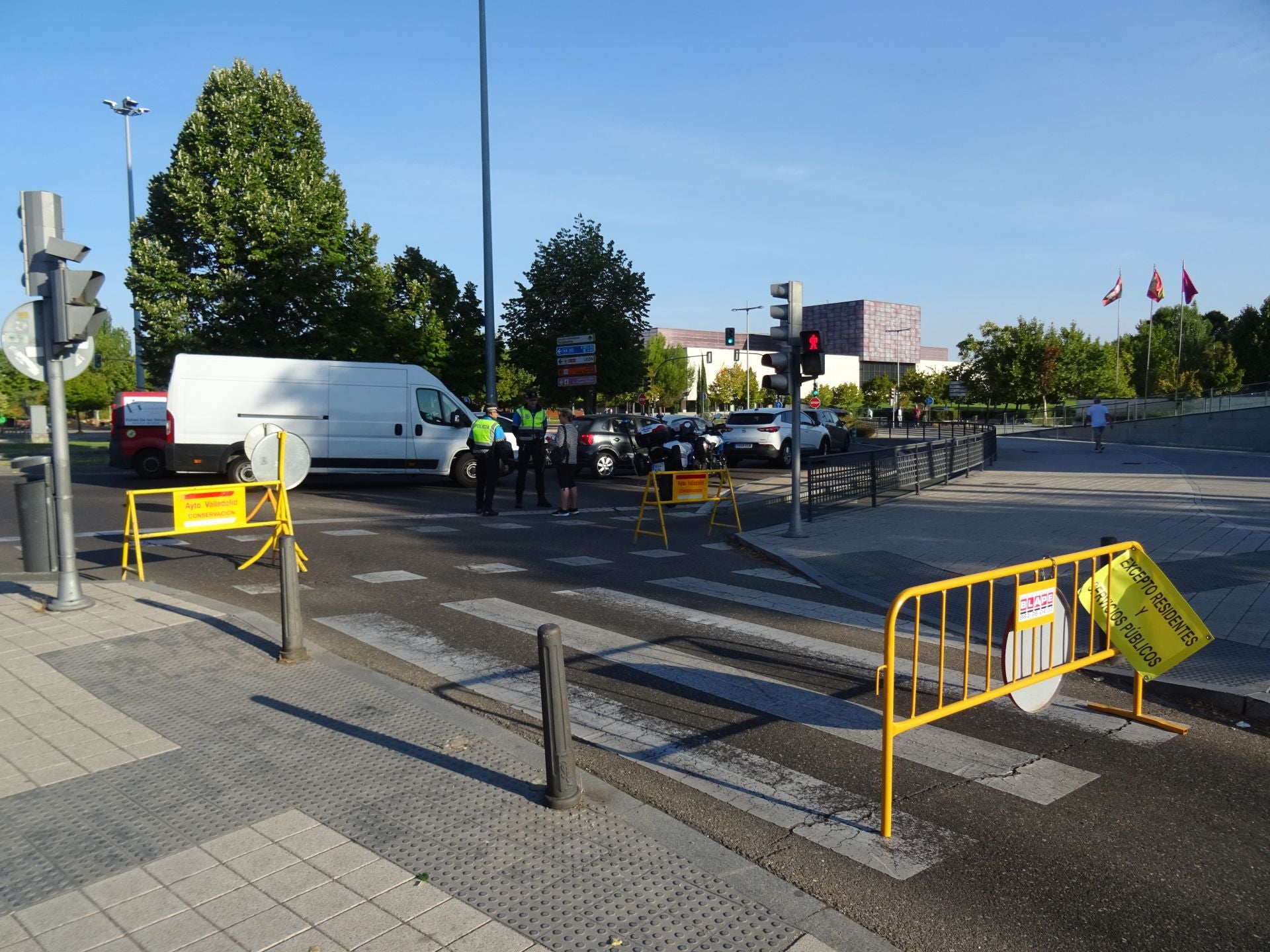 El Puente Colgante, cortado al tráfico