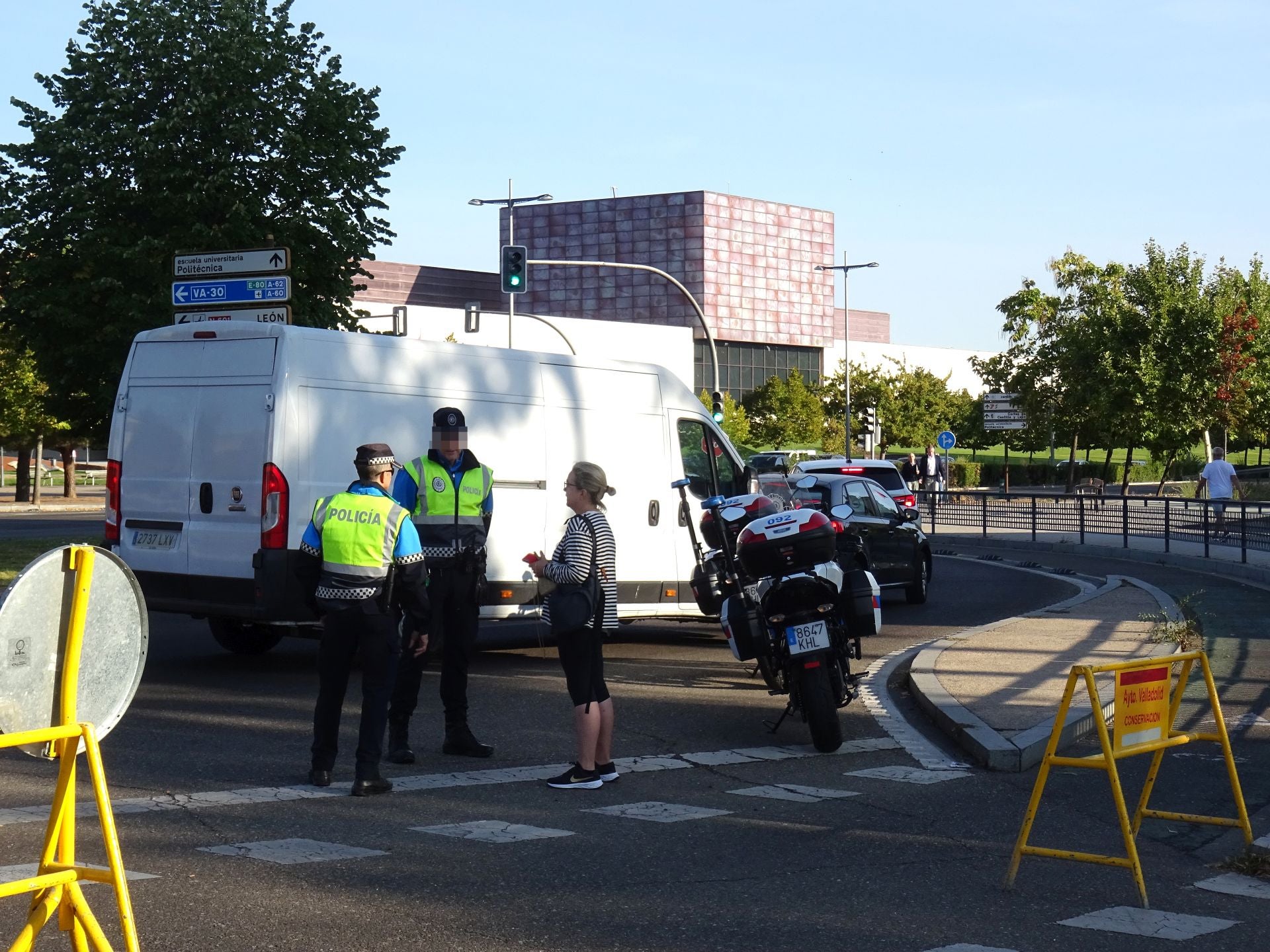 El Puente Colgante, cortado al tráfico