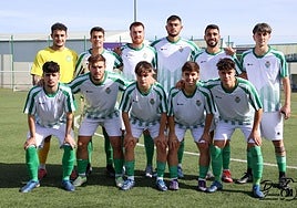 El once con el que saltó el Betis al campo el pasado sábado.