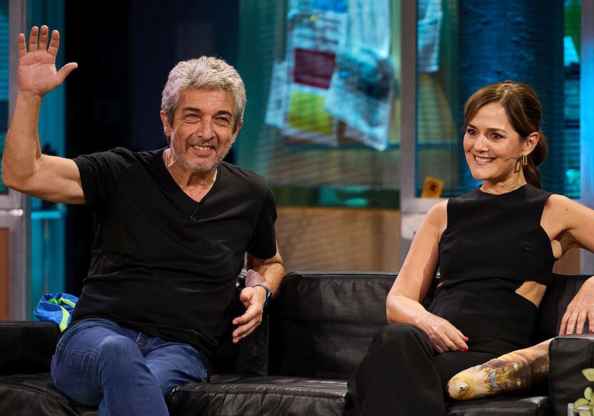 Ricardo Darín con Andrea Pietra en 'La Revuelta'.