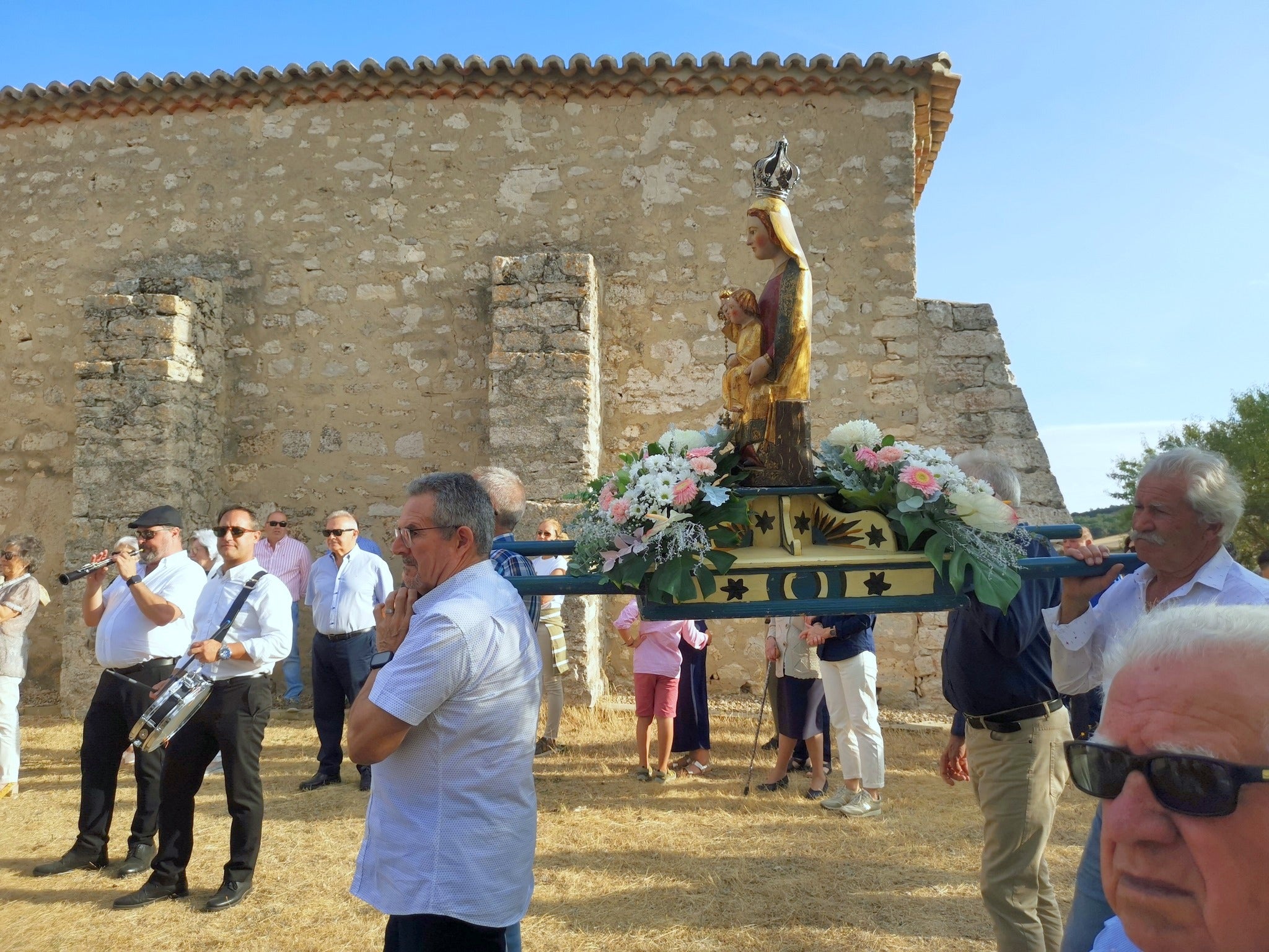 Valdecañas de Cerrato celebra a la Virgen del Campo