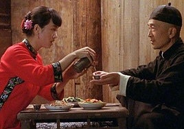 Gong Li protagonizó 'Semilla de crisantemo'.