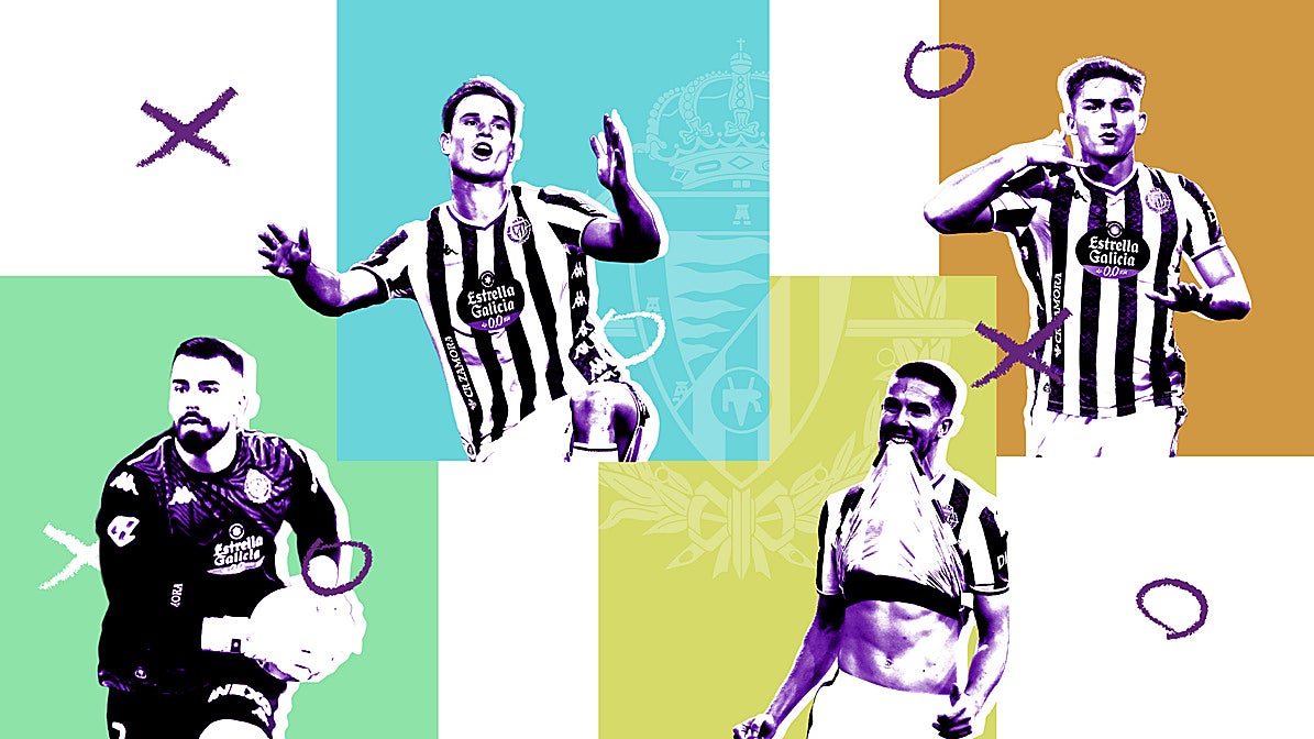 Así queda la plantilla del Real Valladolid 25-26