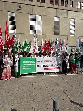 Trabajadores sanitarios reclaman al Ministerio un Estatuto Marco que ponga en valor a profesionales y pacientes