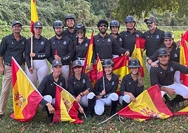La representación española en la competición celebrada en Italia.