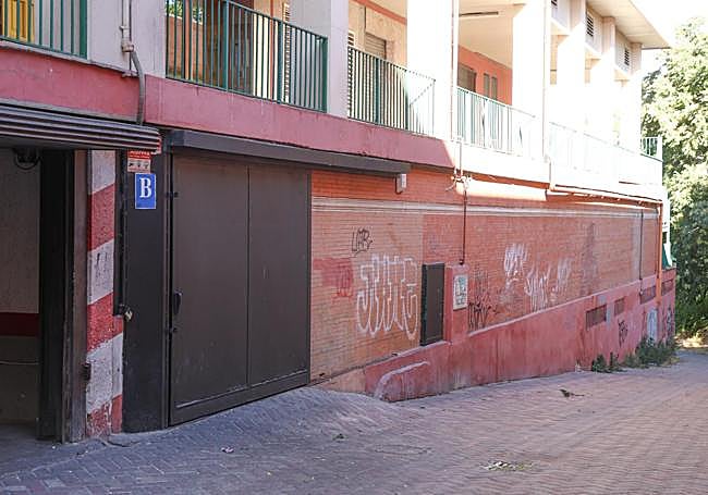 Zona donde anteriormente se ubicaba el bar Charlot.
