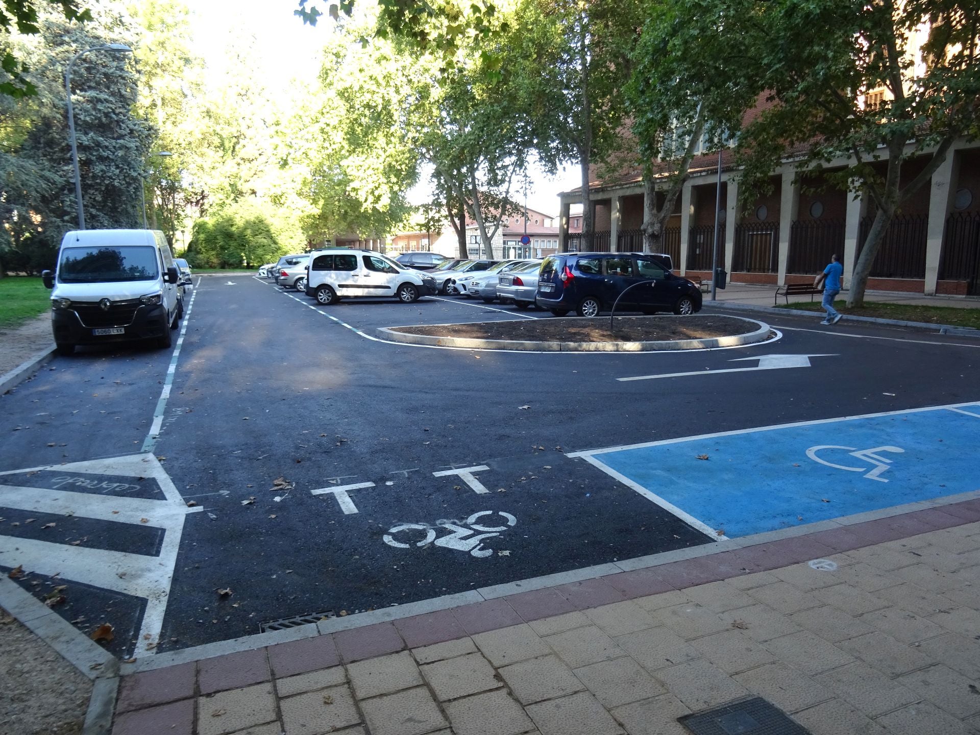 Las imágenes de las obras de reurbanización y reordenación del Cuatro de Marzo