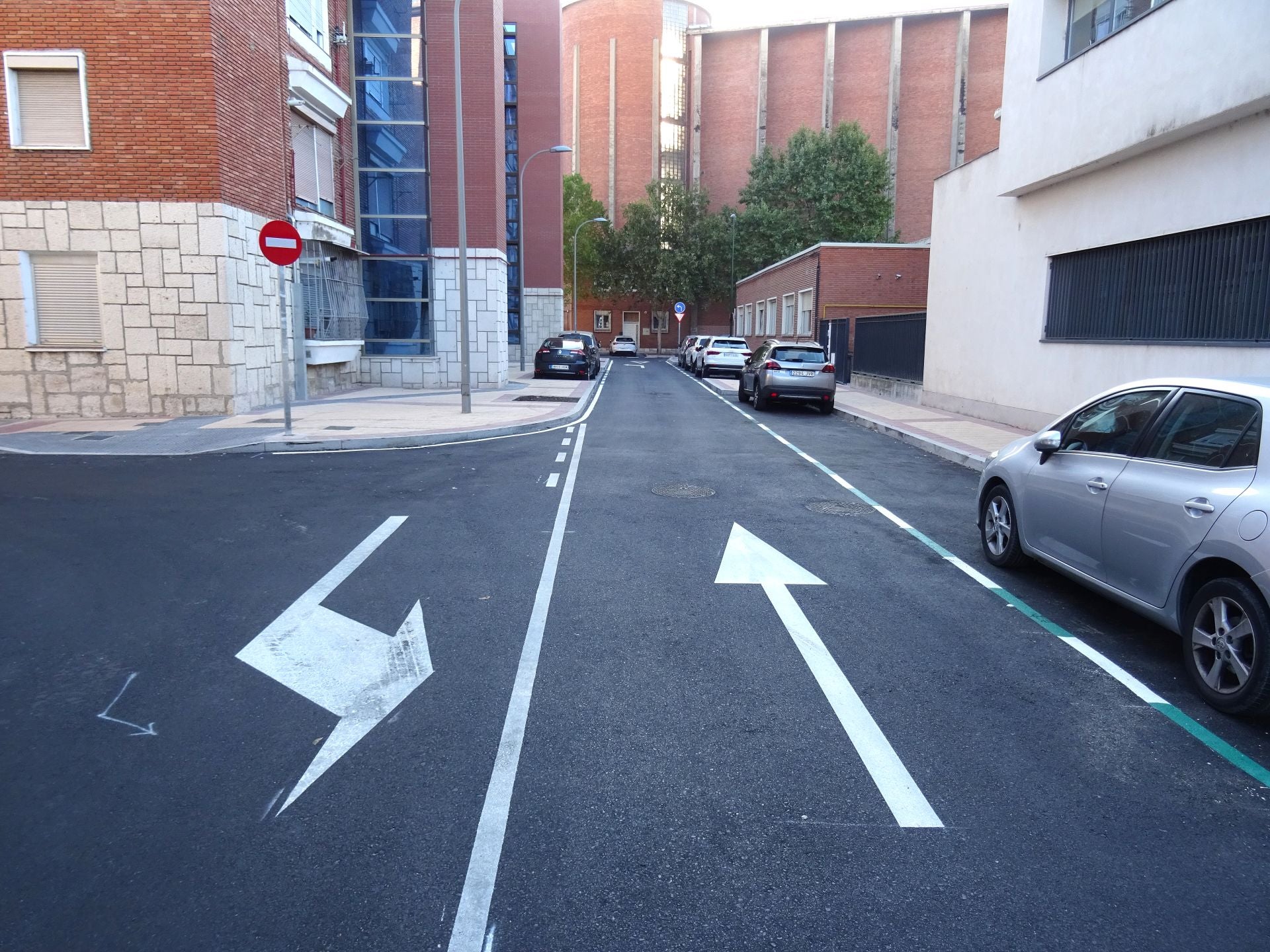 Las imágenes de las obras de reurbanización y reordenación del Cuatro de Marzo