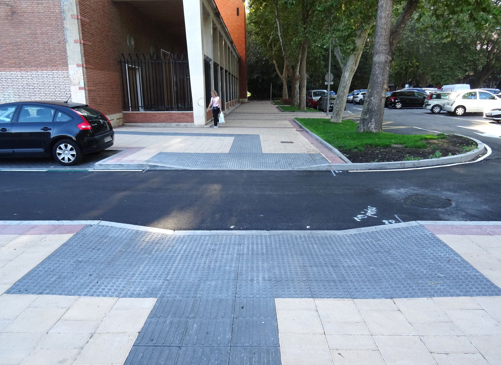 Las imágenes de las obras de reurbanización y reordenación del Cuatro de Marzo