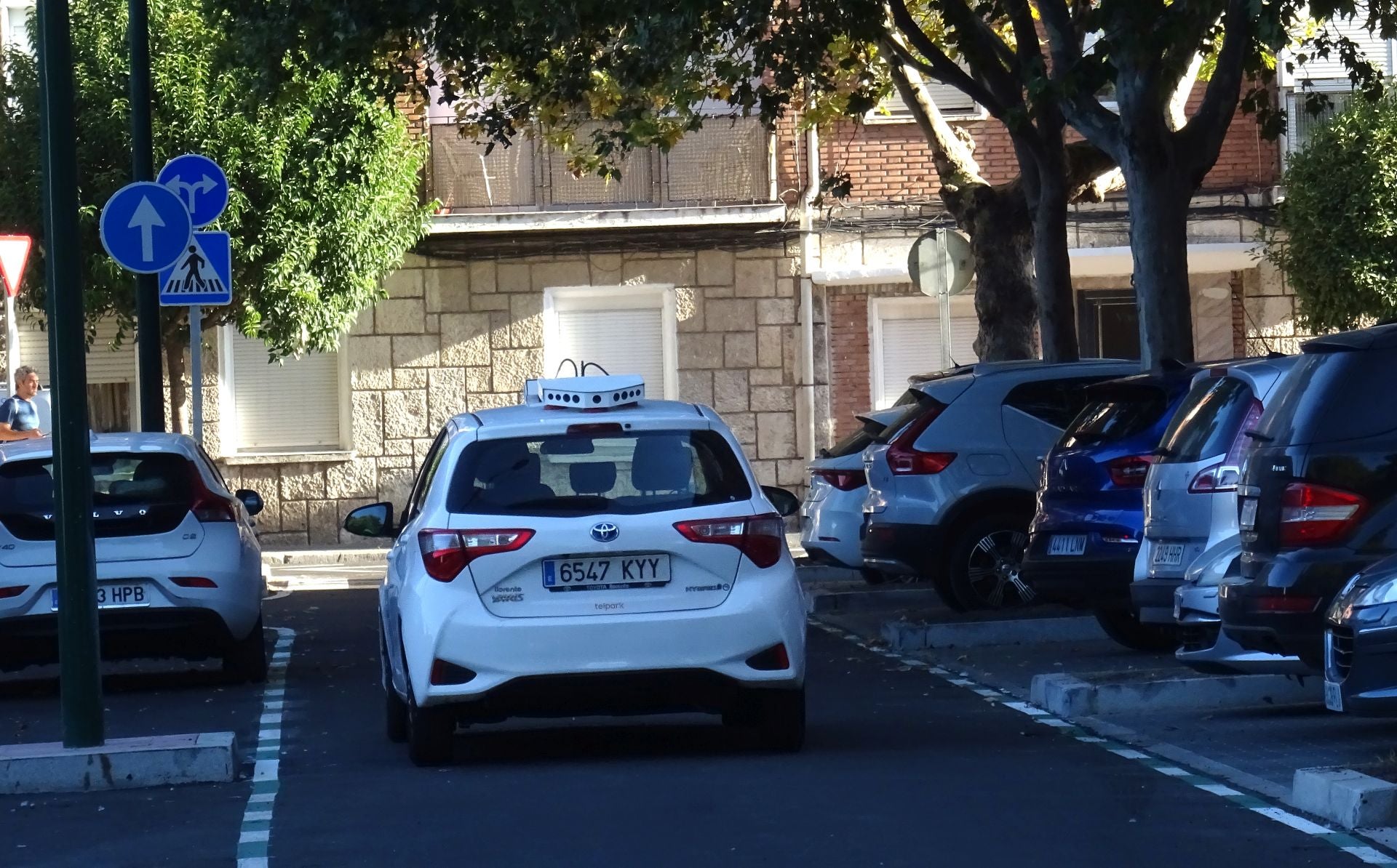 Las imágenes de las obras de reurbanización y reordenación del Cuatro de Marzo