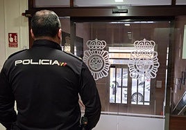 Imagen de archivo de un agente de la Policía Nacional de Valladolid.