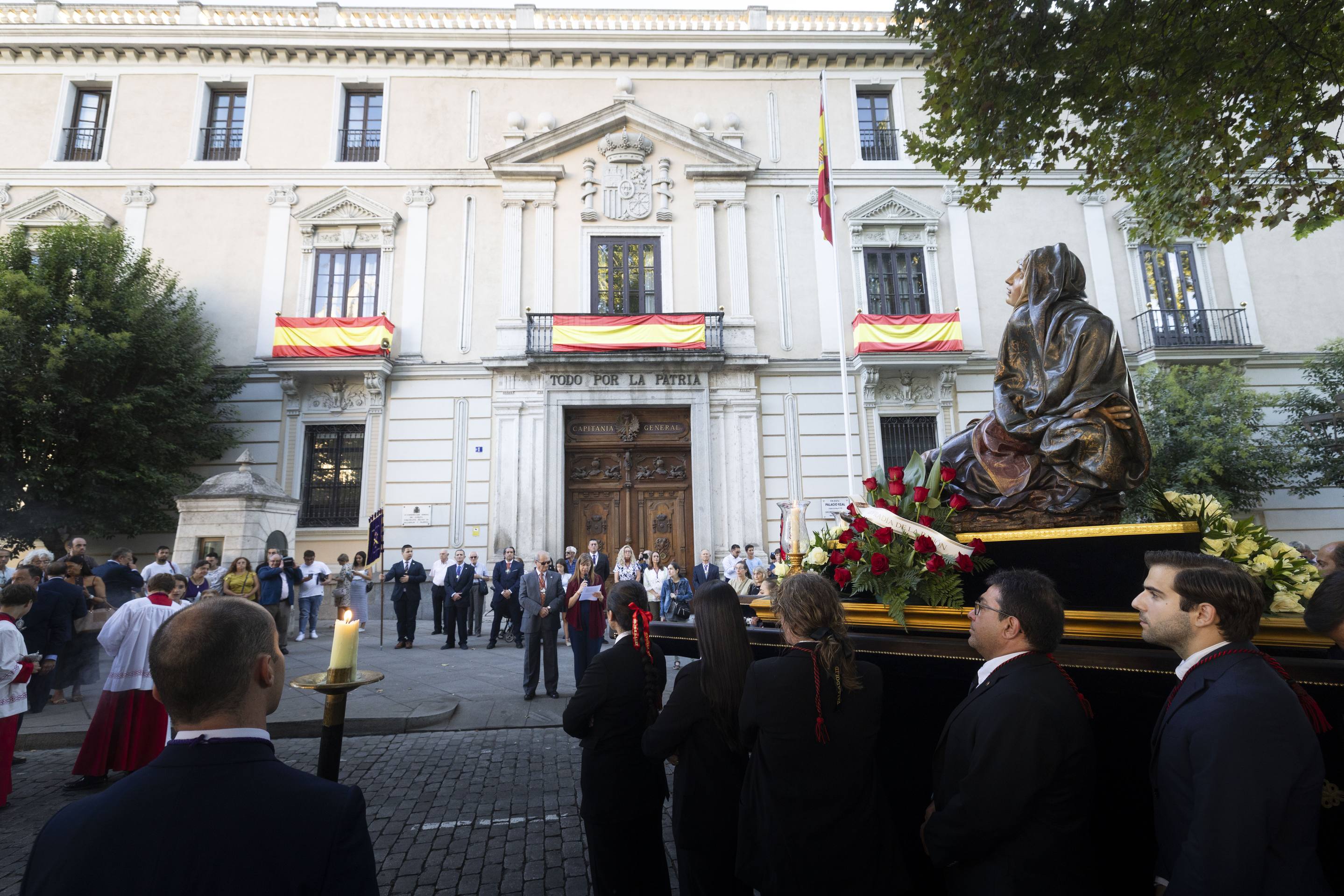 Las imágenes de la procesión de Nuestra Señora de las Angustias