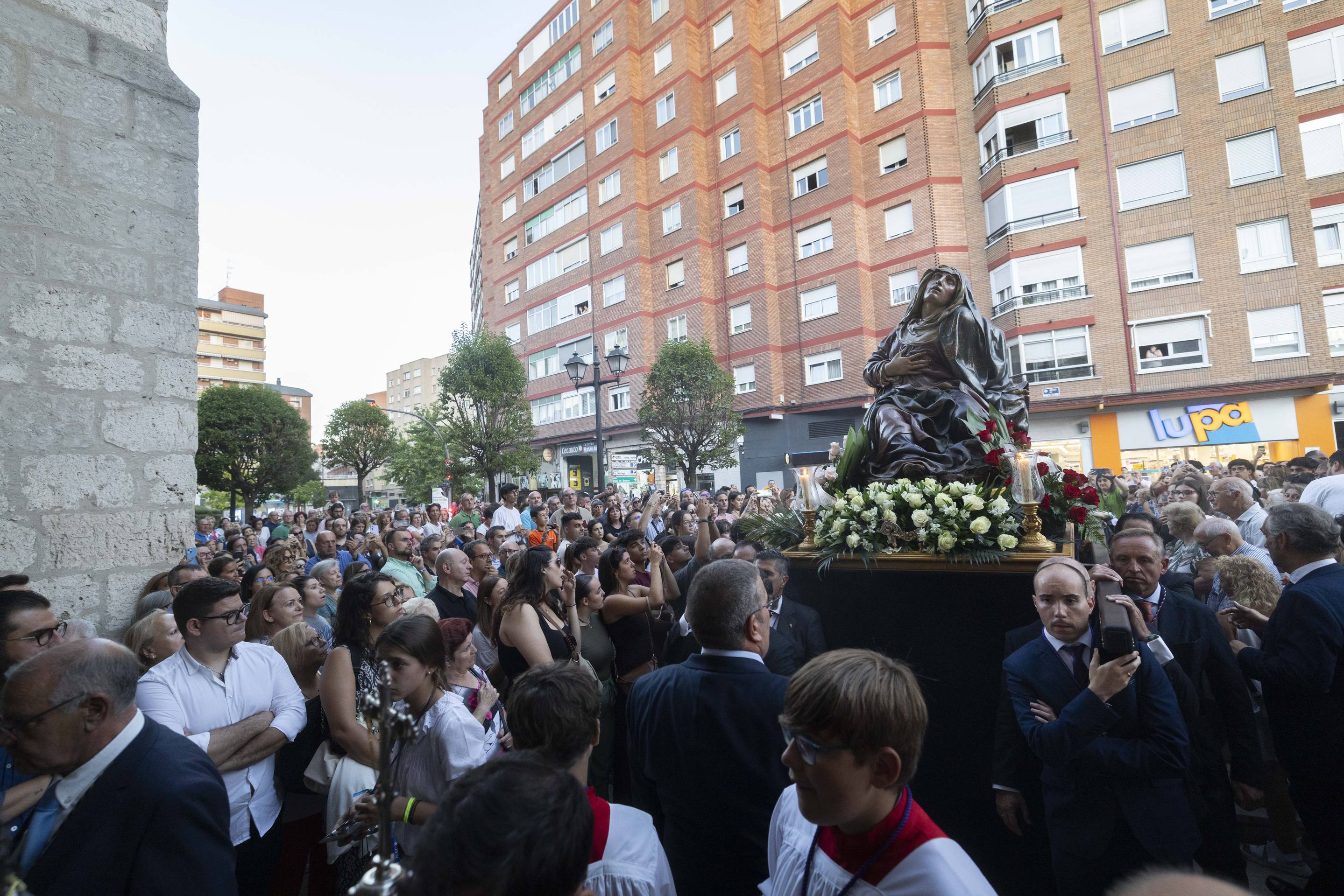 Las imágenes de la procesión de Nuestra Señora de las Angustias