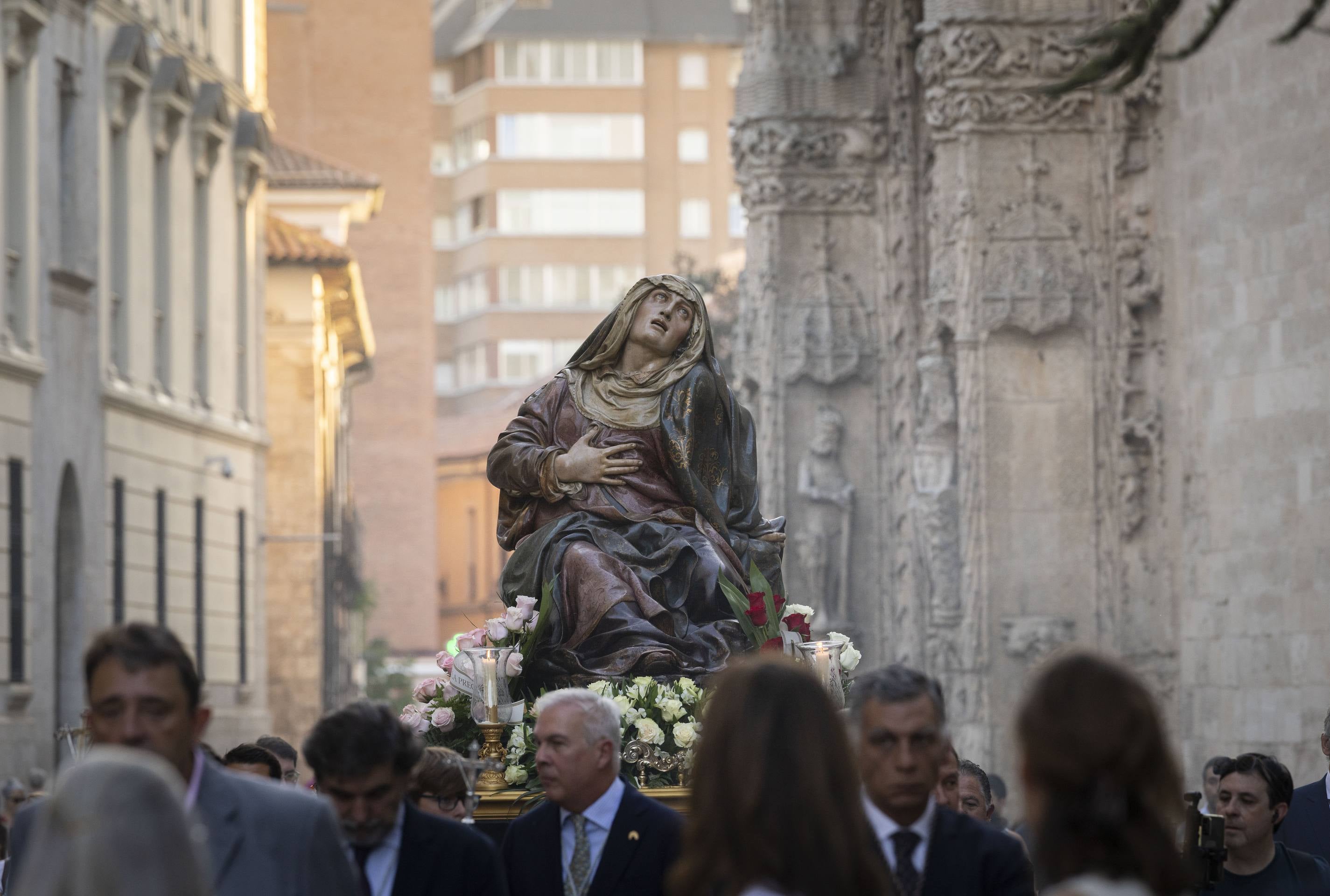 Las imágenes de la procesión de Nuestra Señora de las Angustias