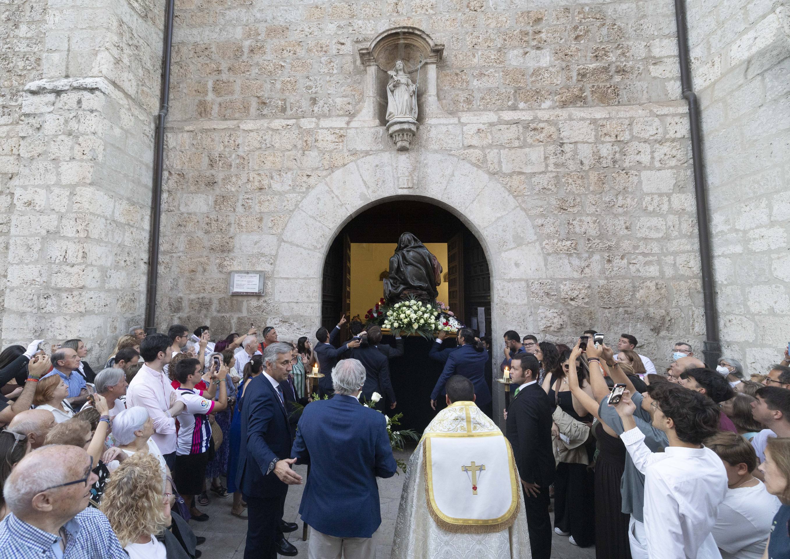 Las imágenes de la procesión de Nuestra Señora de las Angustias