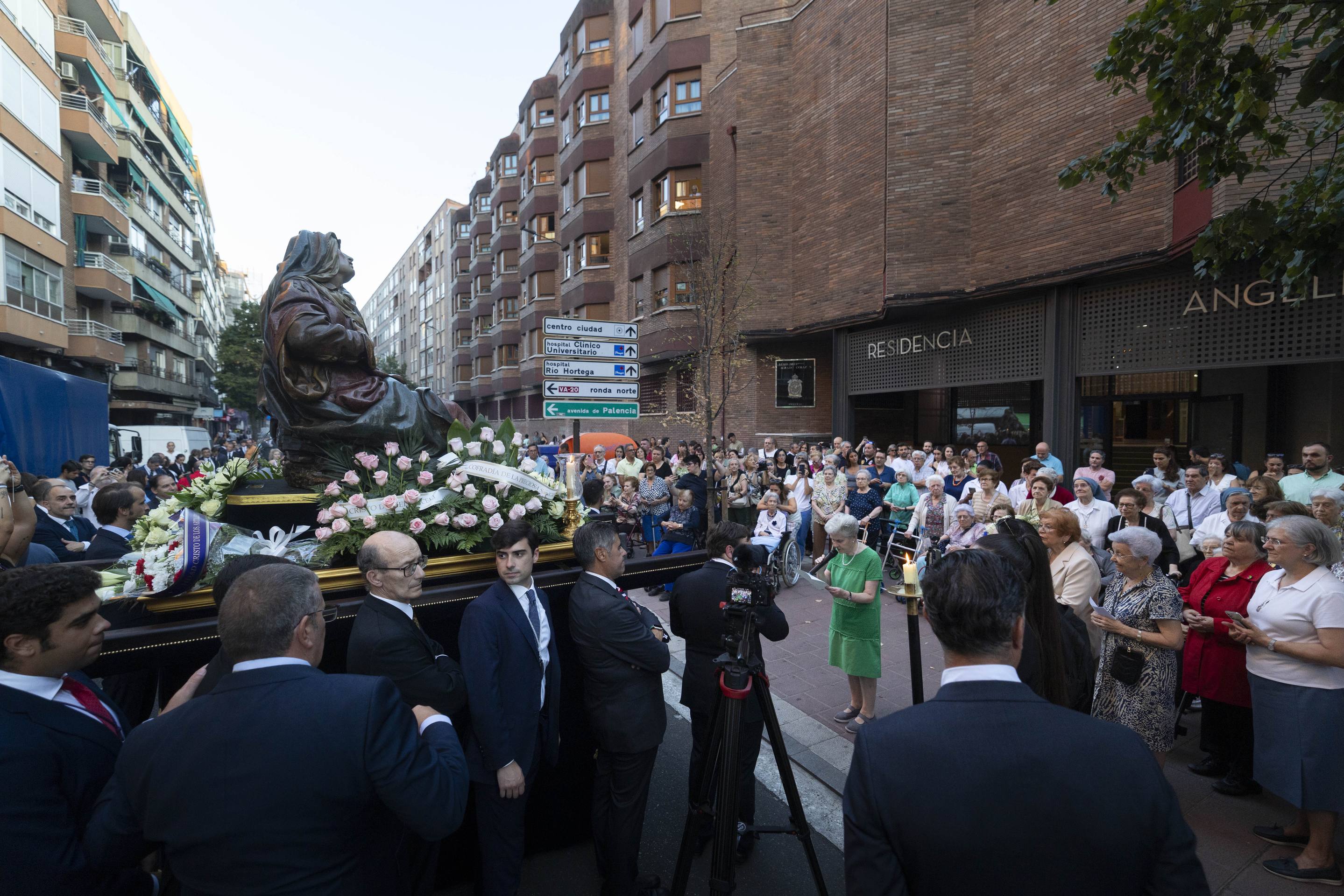 Las imágenes de la procesión de Nuestra Señora de las Angustias