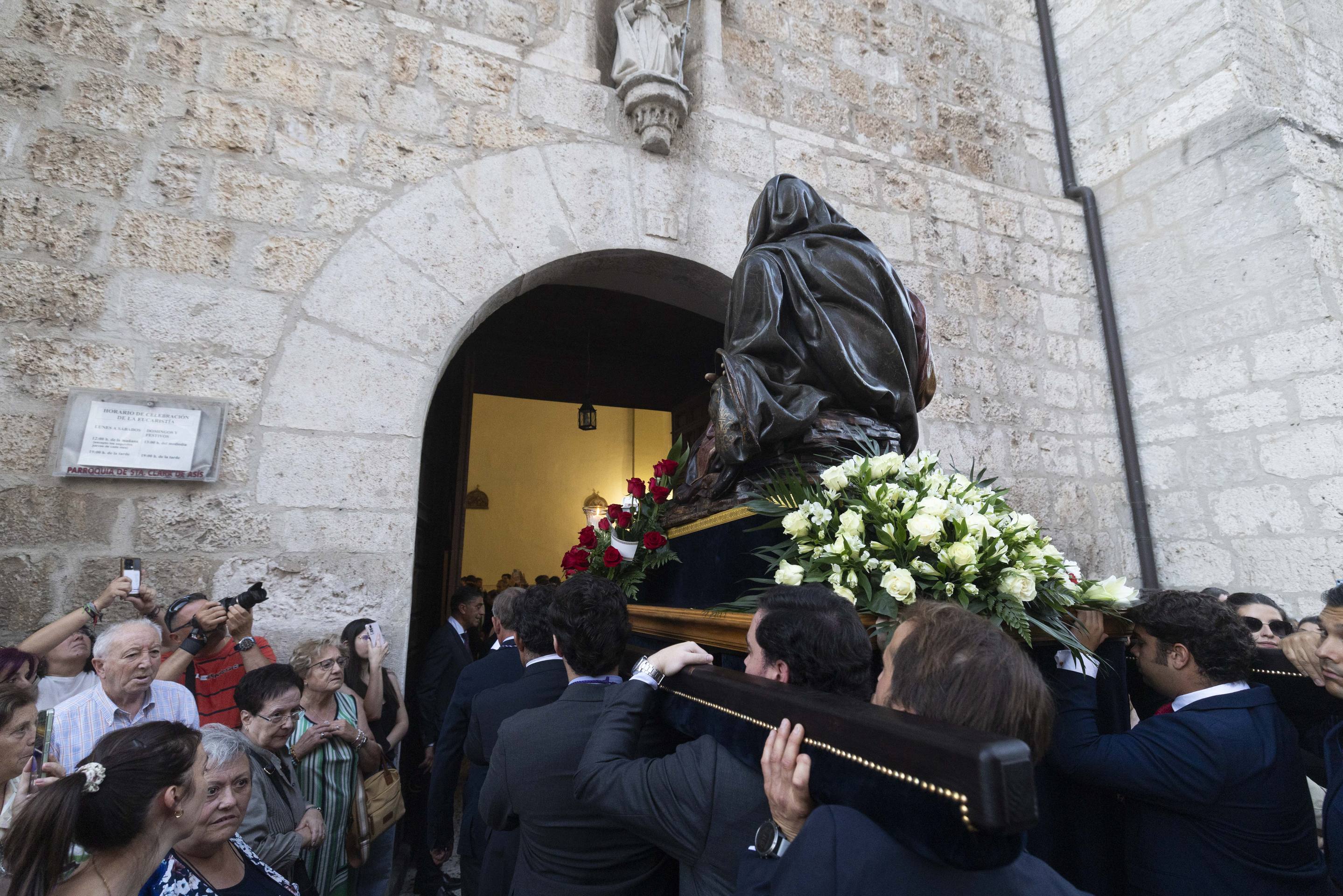 Las imágenes de la procesión de Nuestra Señora de las Angustias
